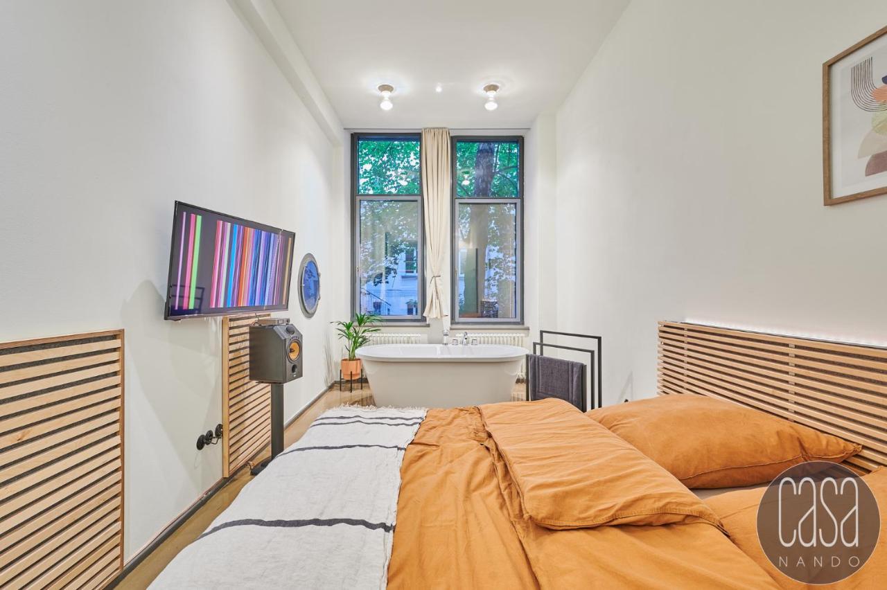 Casanando Premium Suites - Hifi Lofts In Ruhiger Zoo - Und Citylage Leipzig Bagian luar foto