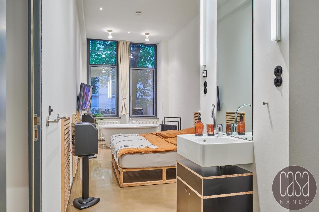 Casanando Premium Suites - Hifi Lofts In Ruhiger Zoo - Und Citylage Leipzig Bagian luar foto